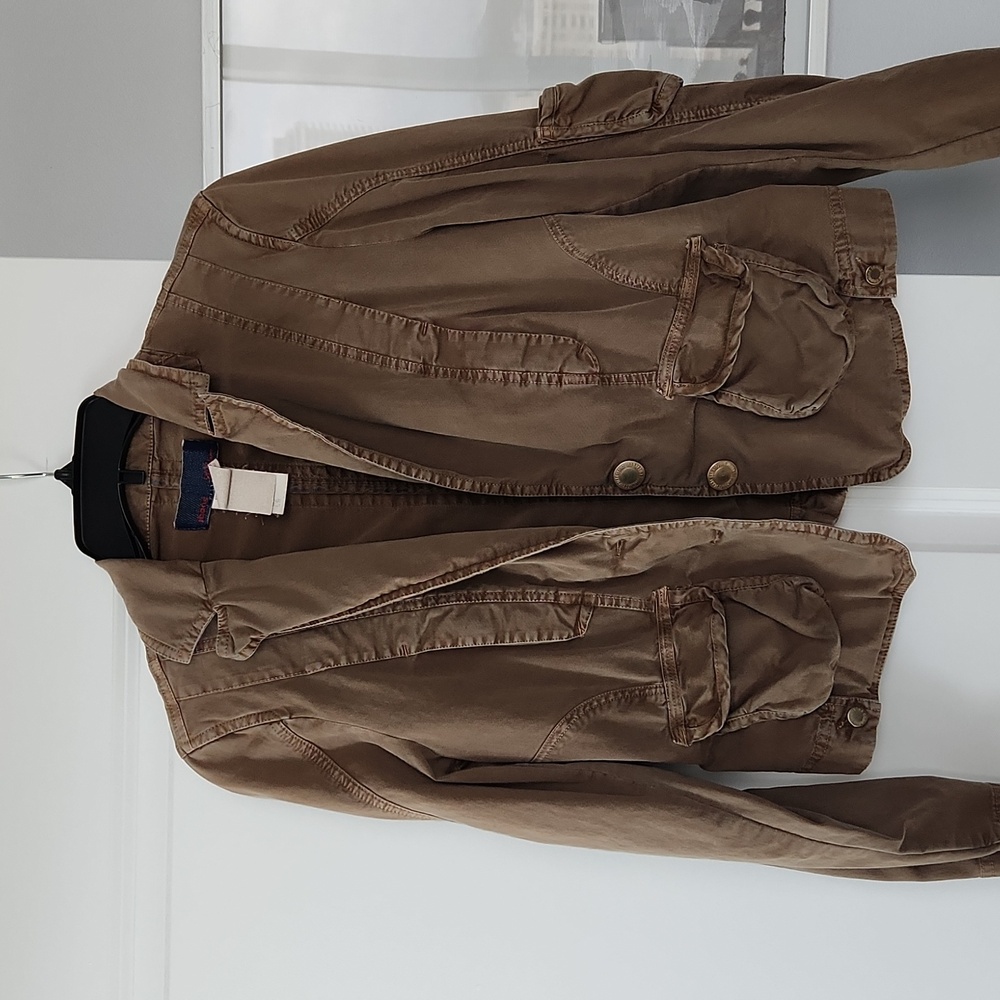 Jacket,  size 44 Italian,  cotton, stretch